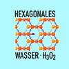 Hexagonales antioxidatives Wasser